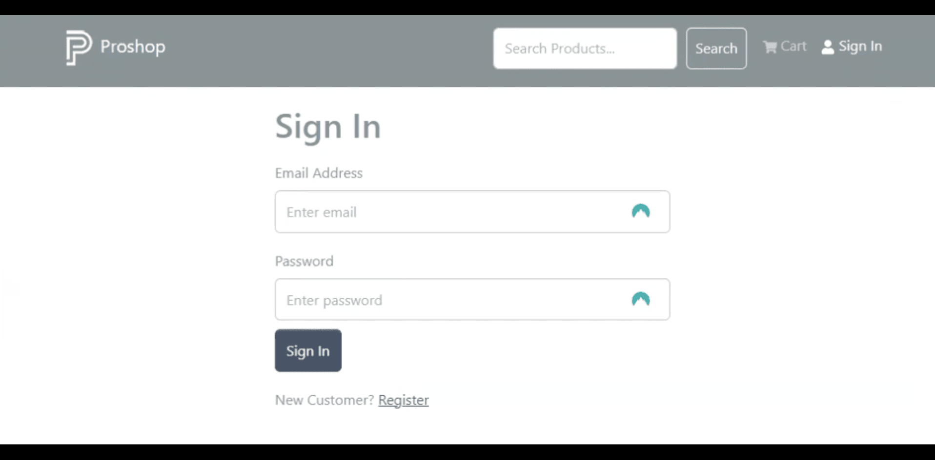Login Page